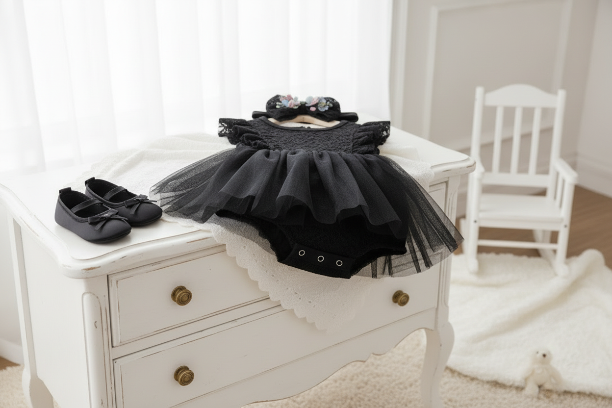 Black Baby Girl Dress 5