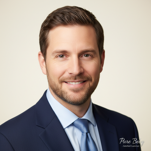 Confident man customer avatar