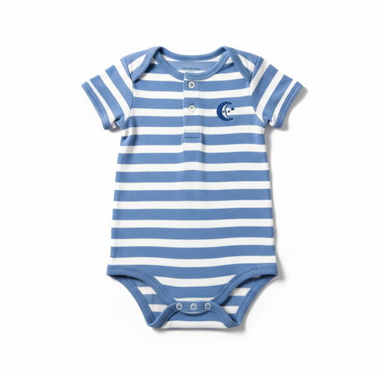 Baby Boy Striped Romper - Main