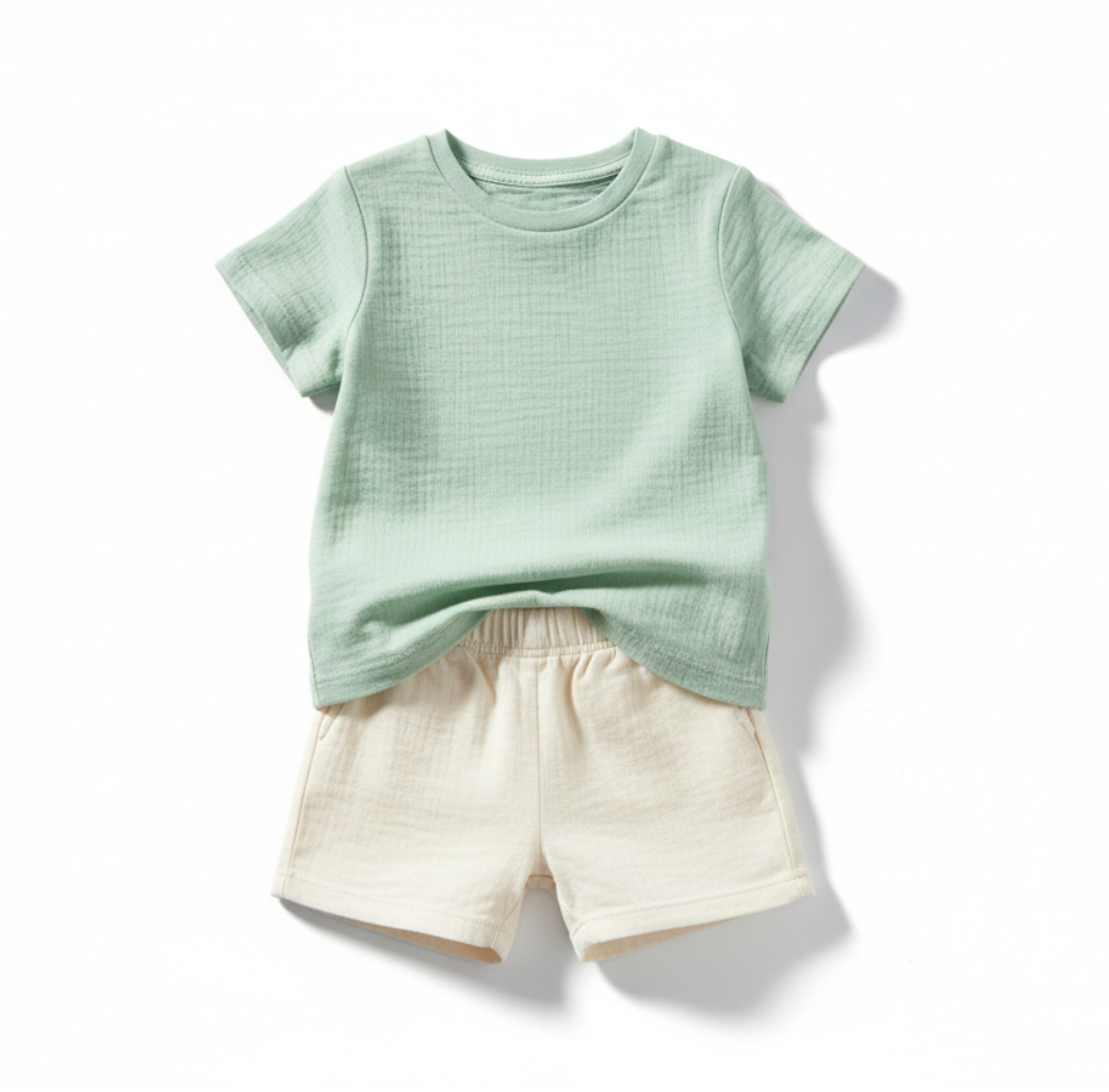 T-Shirt & Shorts Set - Front View