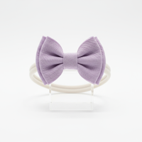Lavender Bow Single Product Focus