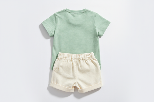 T-Shirt & Shorts Set - Back View
