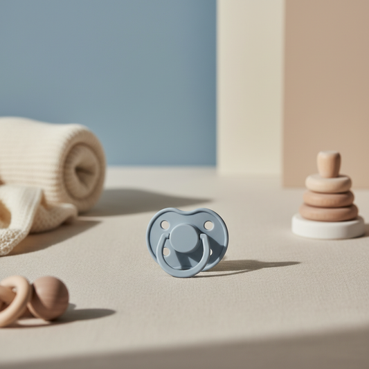 Baby Pacifier - Top-Down Flat Lay
